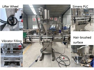 SPS-gesteuerte Pulverfüllmaschine von Auger