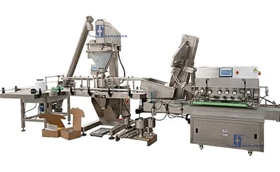 Fußpuder-Schneckenfüllmaschine