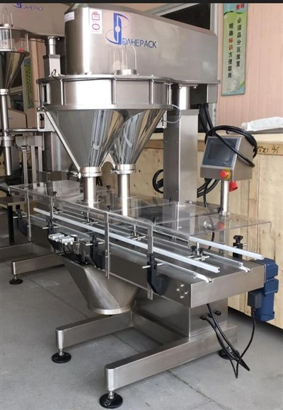 Automatische Pulverfüllmaschine mit Doppelschnecke