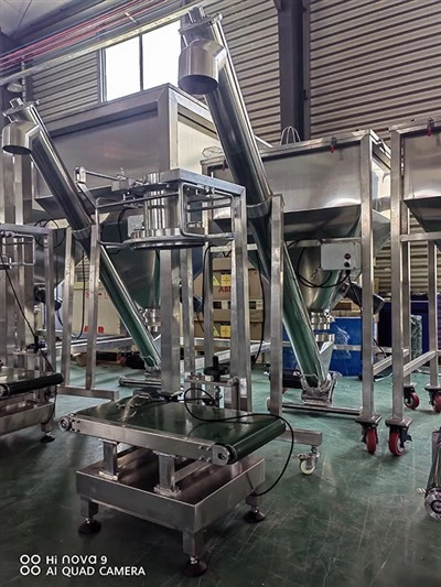Mehlzusätze 25 kg Schneckenfüllmaschine