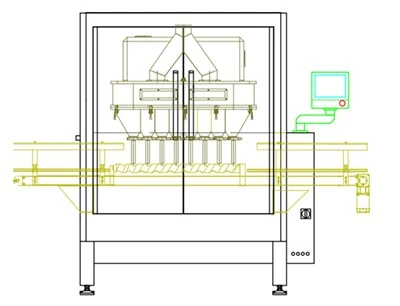 Mehrspindel-Pulverfüllmaschine